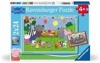 Kinderpuzzle 2x24 Teile - Peppa Wutz - Partyzeit!