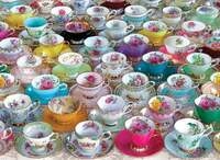 Puzzle in Dosen 1000 Teile - Tea Cup Party