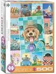 Family Puzzle 500 Teile - Oversize - Garry Patterson: Dog's Life by Gary...