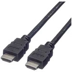 Value HDMI Anschlusskabel HDMI-A Stecker 2.00 m Schwarz 11.99.5527 Geschirmt
