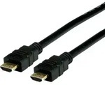 Value HDMI Anschlusskabel HDMI-A Stecker, HDMI-A Stecker 1.50 m Schwarz 11.99.5691 4K