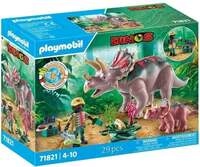 PLAYMOBIL 71821 Triceratops mit Jungtier