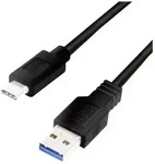 LogiLink USB-Kabel USB 3.2 Gen1 USB-A Stecker, USB-C&reg; Stecker 2.00m CU0170