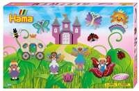 Hama 3043 - B&uuml;gelperlen, Geschenkpackung Feenzauber, 6000 Midi-Perlen und 3