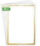 SIGEL Design-Papier, Golden frame