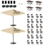 Faller 180437 H0 Biergarten-Set Veltins