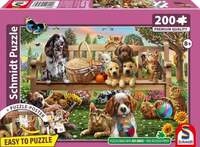 Gartenpicknick f&uuml;r Hund und Katze 200 Teile
