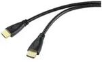 SpeaKa Professional HDMI Anschlusskabel HDMI-A Stecker, HDMI-A Stecker 0.50 m...