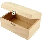 Creativ Company Schatzkiste, Gr&ouml;&szlig;e 16,5x11x8,55 cm, 1 Stk