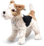 Steiff 076862 - Fox Terrier Foxy, 35 cm, Pl&uuml;sch