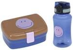 Lunch Set Little Gang Smile caramel/blue