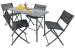 5 tlg. Bistroset Balkonset Gartenset Sumila 110x55