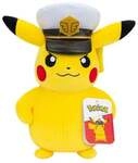 Pok&eacute;mon Captain Pikachu, 20cm Pl&uuml;sch