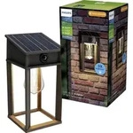 Philips LED Geri 929004632601 Solar-Au&szlig;enwandleuchte mit Bewegungsmelder LED 3.2W