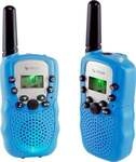 X4-TECH Walkie Talkie 2er Set blau