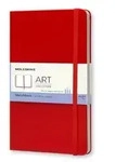 Moleskine Skizzenbuch, L/A5, 165g-Papier, Hard Cover, Rot