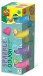 SES CREATIVE Glitzer-Knete Feel good sparkle 4x90g