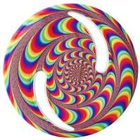 Bunte Soft-Frisbee