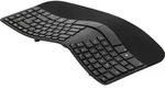Matias FK413PCD-DE Sculpted Ergonomic Rechargeable Keyboard Kabellos Tastatur