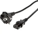 Value 19.99.1017 Strom Verbindungskabel Schwarz 0.60m