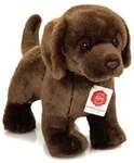 Teddy Hermann 91997 - Labrador braun stehend, Pl&uuml;sch, 30 cm