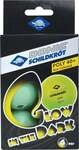 Donic-Schildkr&ouml;t 608507 - Glow in the Dark, 6 fluoreszierende Tischtennisb&auml;lle,