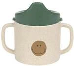 Sippy Cup PP/Cellulose Happy Rascals Smile green