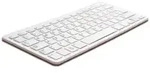 Raspberry Pi&reg; RPI-KEYB (US)-RED/WHITE USB Tastatur US-Englisch, QWERTY Wei&szlig;, Rot