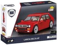 COBI 24508 - Lancia Delta HF, Ma&szlig;stab 1:35, Bausatz 61 Klemmbausteine