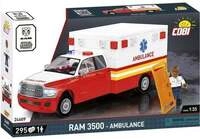 COBI 24609 - RAM 3500 Ambulance, Ma&szlig;stab 1:35, Bausatz, 295 Teile+1 Figur