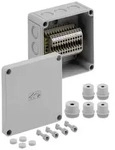 Spelsberg RK 4/12-12x4q Reihenklemmen-Geh&auml;use 130 x 130 x 75 Kunststoff Grau 1St.