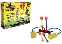 Stomp Rocket 365016 - Stomp Rocket Dueling, Raketen-Wettkampf mit Doppelstartrampe