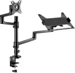 ICY BOX IB-MS622-T Monitorst&auml;nder f&uuml;r einen Monitor bis 32" und ein Notebook bis