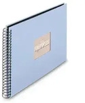 Hama Spiral Album Fine Art lagune 36x32cm 50 schwarze Seiten