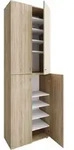 XL Holz Gro&szlig;er Schuhschrank Schuhkommode Lona 10