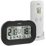 TFA Dostmann Funk-Thermometer COOL@HOME Funk-Thermometer digital Schwarz 30.3046.01