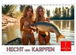 Hecht und Karpfen (Tischkalender 2026 DIN A5 quer), CALVENDO Monatskalender