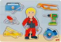 Steckpuzzle Handwerker