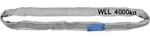 Petex 47204218 Rundschlinge Arbeitslast (WLL)=4 t Grau EN 1492-2 DIN 1492-2