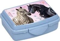 Mini-Snackbox - Pferdefreunde, hellblau