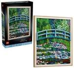 LEGO Art 31220 Claude Monet &ndash; Br&uuml;cke &uuml;ber einen Seerosenteich, Wandkunst