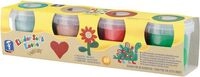 Kinder Soft Knete Nature - 4 Farben a 150 g