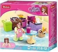 Sluban M38-B0800B - Girls Dream, K&uuml;che, Mini-Bauset, Klemmbausteine
