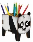 Werkhaus Stiftebox Vierbeiner Panda