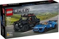 LEGO Speed Champions 77264 Jaguar Project 7 & Land Rover Defender, Spielzeugautos