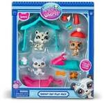 Sammelfigur Littlest PetShop Snowy Day Set