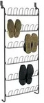 T&uuml;rregal f&uuml;r Schuhe Schwarz, f&uuml;r 18 Paar