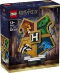 LEGO Harry Potter 76462 Hogwarts Hauswappen, Spielzeug ab 12 Jahren