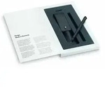 LAMY Tintenroller swift matt black B Set Lederetui