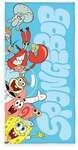 Klaus Hering 6175210516 - Spongebob Badetuch, Spongebob , 75x150cm